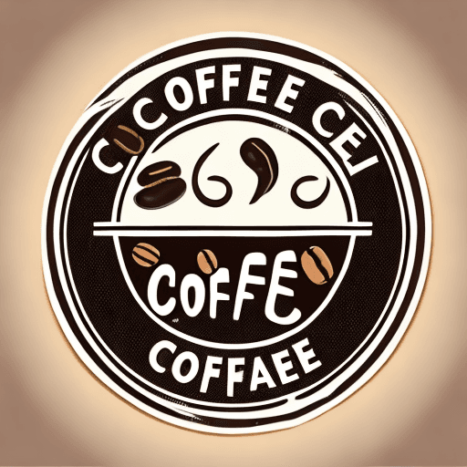 AI generated: coffee bean logo, vector
