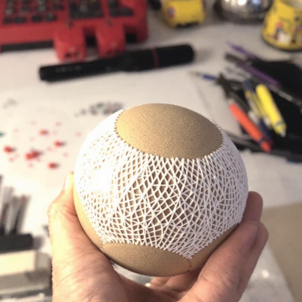 AI generated: Print "Bugmesh" on the ball



 
