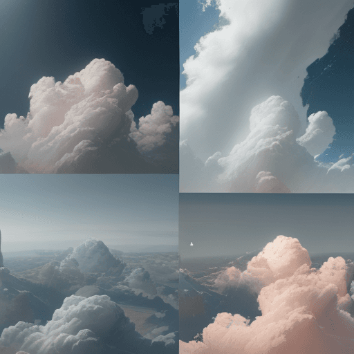AI generated: The sky split , and it became a rose like paint . hyper-realistic 3D image using advanced techniques...