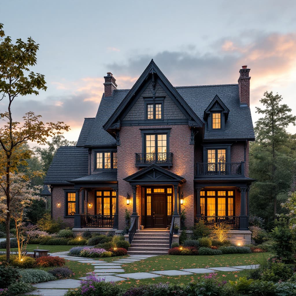 AI generated: beautiful house
