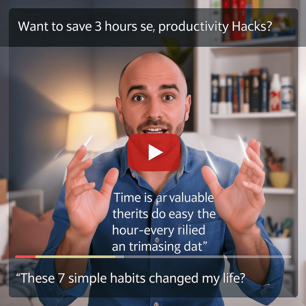 AI generated: 🎯 Goal: Share productivity hacks that are easy to apply and time-saving
🕐 Length: ~6 min
🧠 Hook...