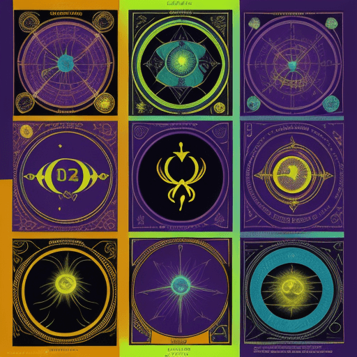 AI generated: astrology series rave flyer : scorpio sign scorpion, DC Armory, 1996, acid color palette --ar 5:8 --...