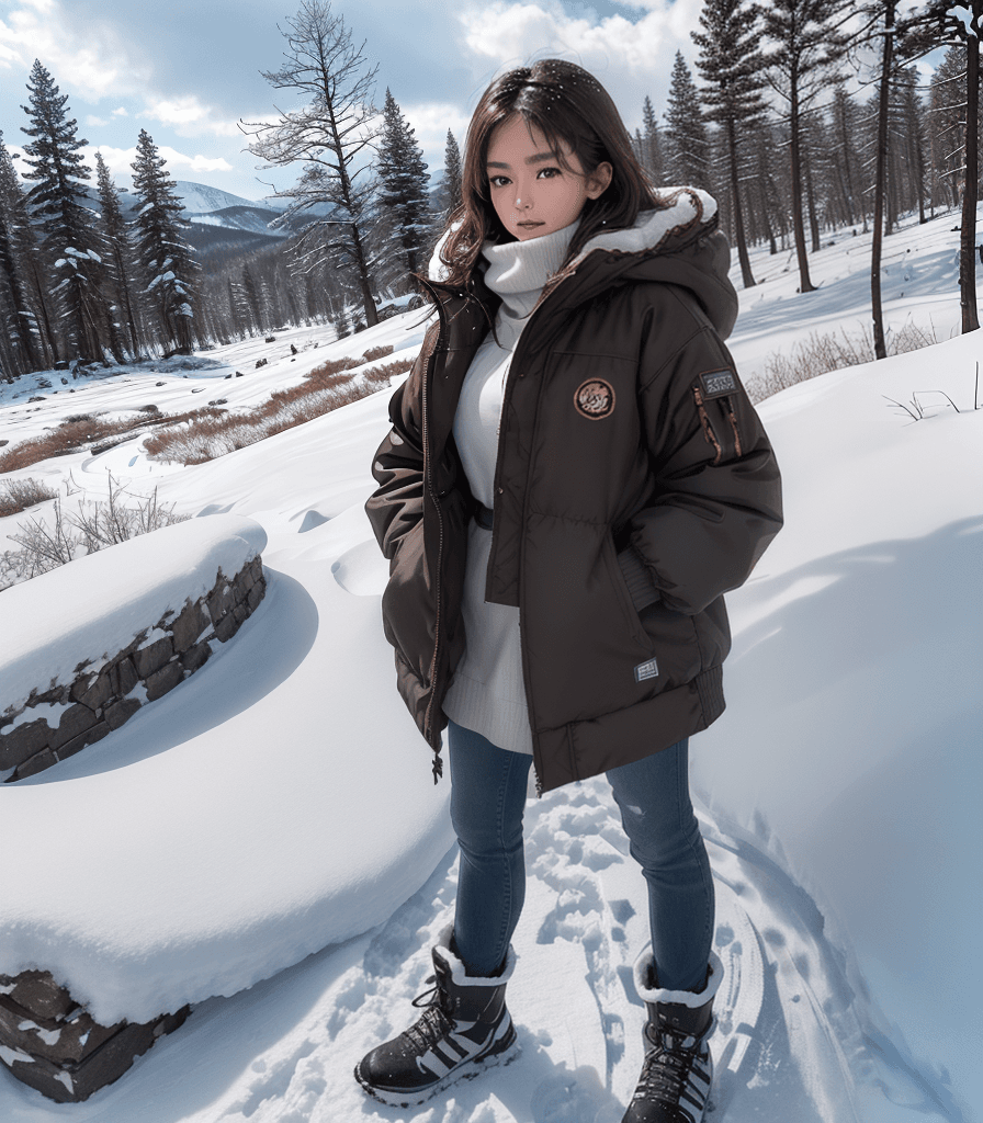 AI generated: ((masterpiece)), (best quality:1.4), detailed image, intricately detailed, 64k, 1girl, best brown gi...