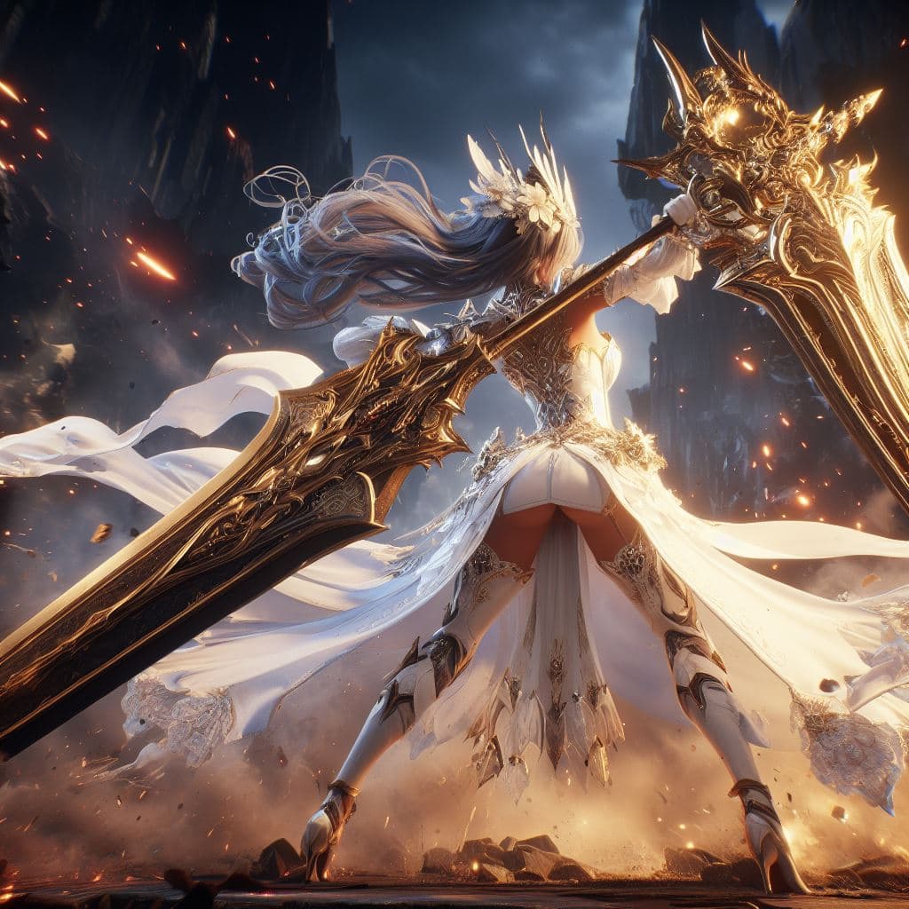 AI generated: masterpiece, full-length shot, best quality, unreal engine, ultimate detailed, fantasy caracter, ext...