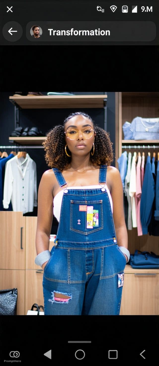 AI generated: Dress remove 