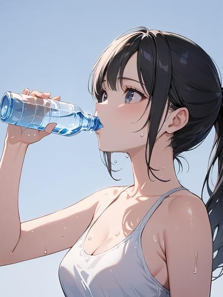 水分補給/drinking bottle