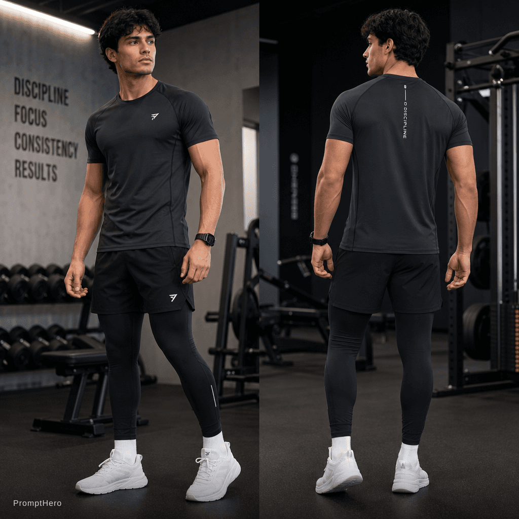 AI generated: Gym outfit