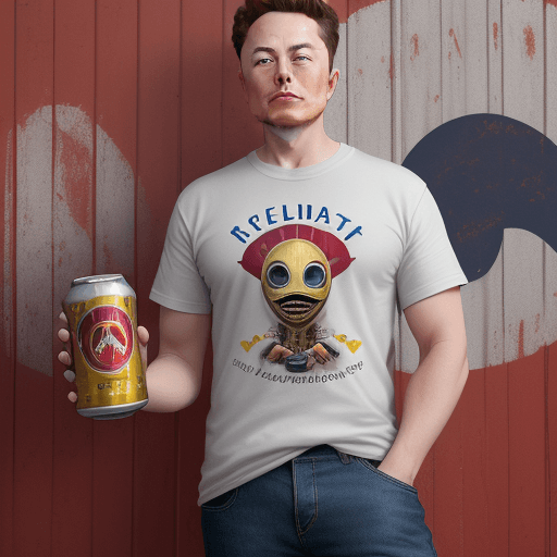 AI generated: obra maestra hiper detallada, dinámica,Alien mask with the Heart "Genera una imagen de Elon Musk con...