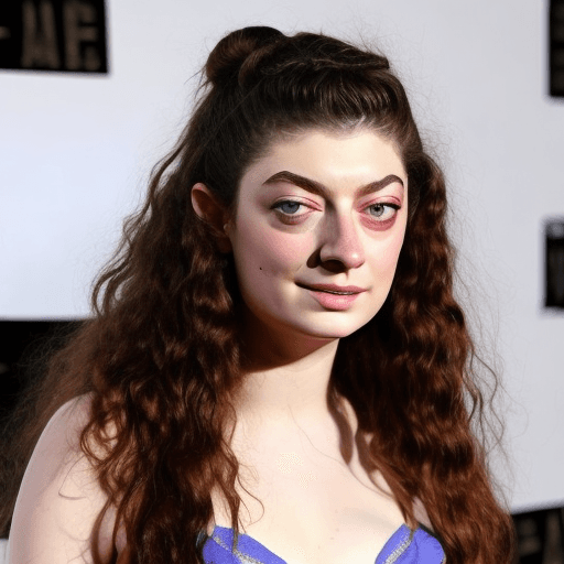 AI generated: lorde boobs