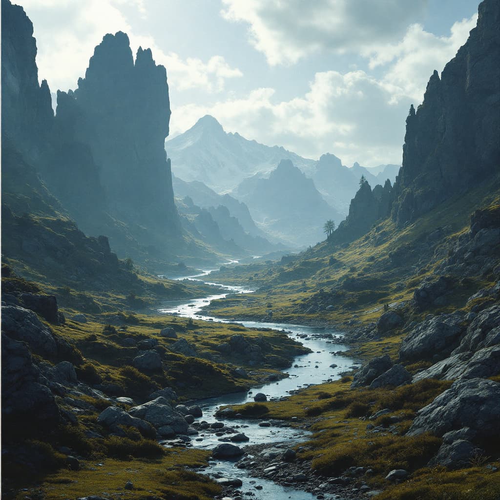 AI generated: techno taiga landscape --ar 4:5
