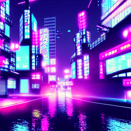 AI generated: anime key visual of Tokyo in neon, Cyberpunk Tokyo City, unreal engine 5, Ultra realistic, super ren...