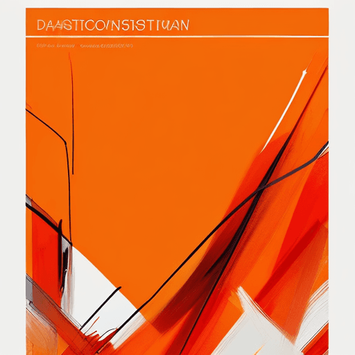 AI generated: (Abstract Cover Art) with (McKinsey-Bain Style) Consulting Aesthetics. A4 Size. Apply a (Red-Yellow-...