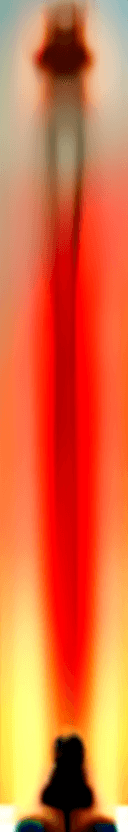 AI generated: DE 3 nude girls, size difference, sunny blue skies, full body, two girls ((naked)) side on fat tummy...