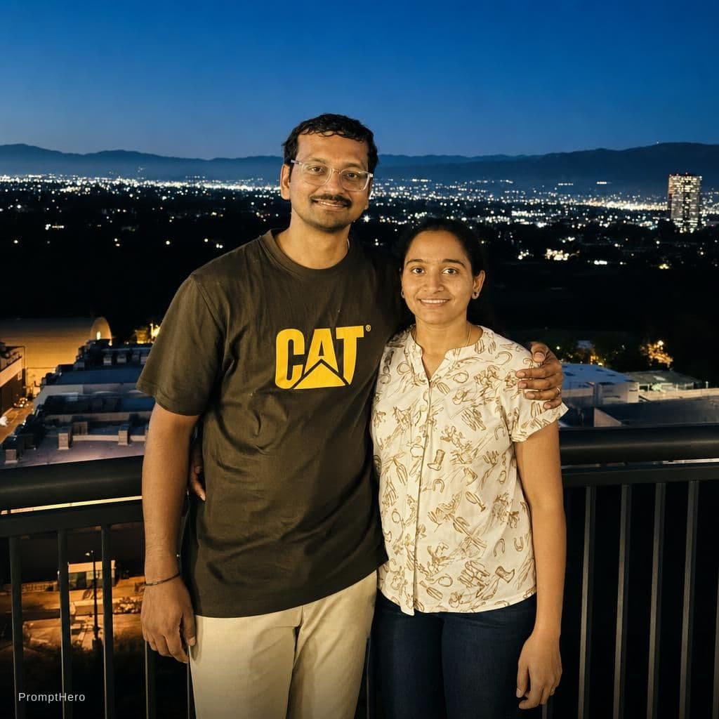 AI generated: couple photo