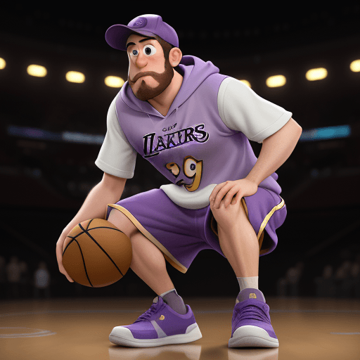 AI generated: 4K poster of Pixar and Disney animated film, released in 2024, man, 29 years old, white skin, short ...