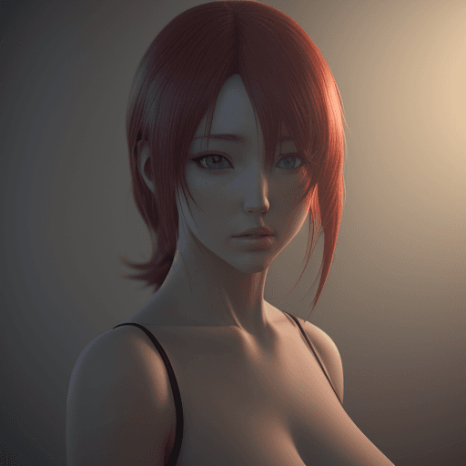 AI generated: model, anime v2, cibenatic render; 8k, photorealistic, realistic light, kinkfolk photography