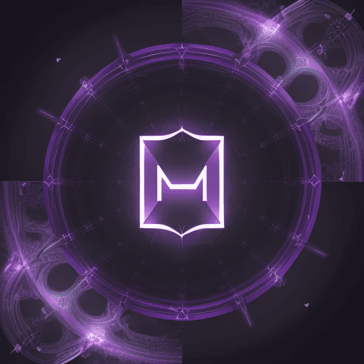 AI generated: Create an elegant and forward-thinking logo for MLDev World, seamlessly integrating the initials 'ML...