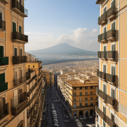 AI generated: Naples, italy 
