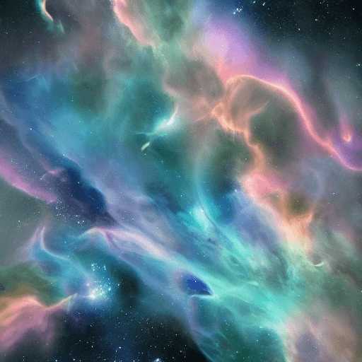 AI generated: nebula - wallpapers wallpapers art by adam, the style of surreal and dreamlike compositions, chiaros...