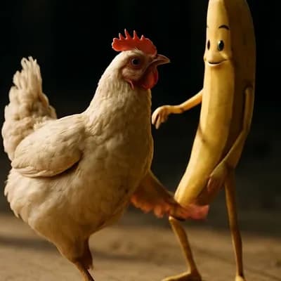 AI generated video: make them dance happy