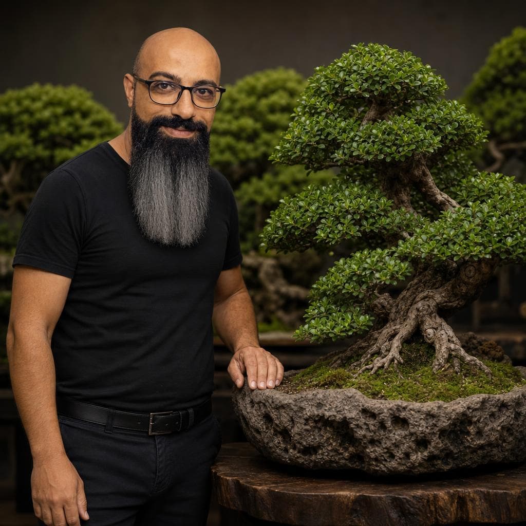 AI generated: {
  "prompt_breakdown": {
    "1_Subject_and_Concept": {
      "Subject": "Bald man with 4 small bon...