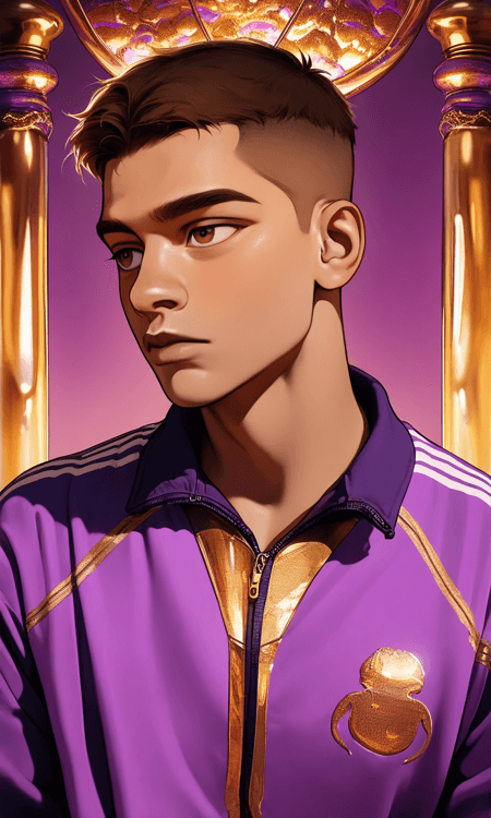 Purple & Gold