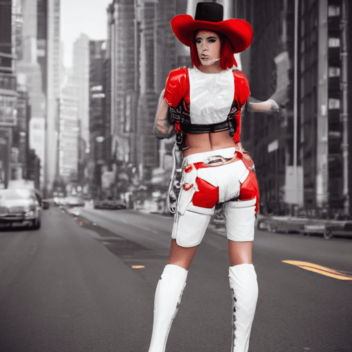 AI generated: Masterpiece, analog style, bldrnrst, (35mmstyle:1), film-like, rear angle photo of (effortlessly bea...