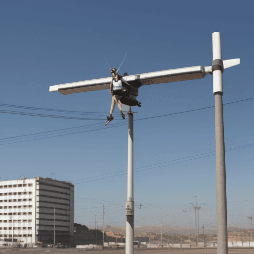 AI generated: Quiero una  SIILA eléctrica con rueda central con una persona sentada en ella