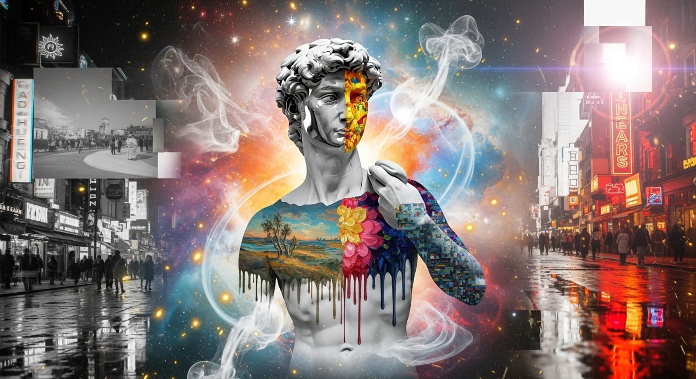 AI generated: One master piece: blend of all concepts, all filters, all effects. -16:9