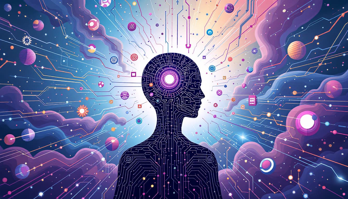 AI generated: Artistic representations of AI or machine learning concepts.