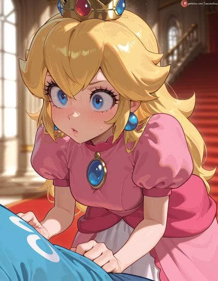 Princess Peach - Super Mario Bros (illustrious SDXL LoRA)