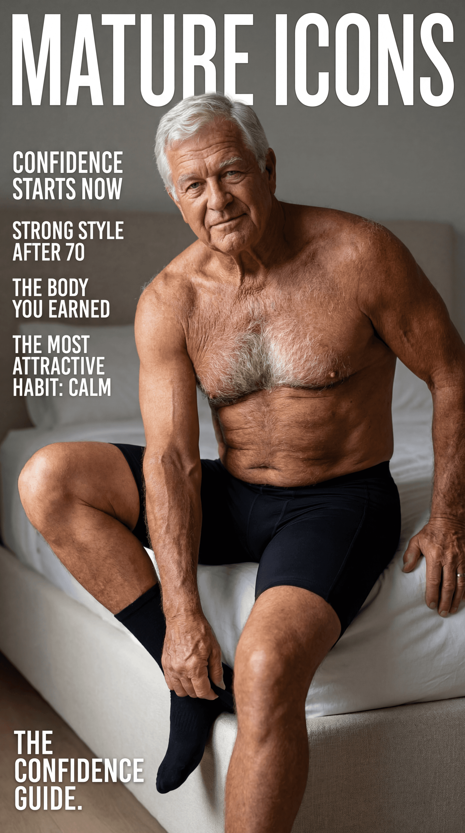 AI generated: FASHION MAGAZINE COVER. NOT CGI. NOT LIFESTYLE.
Ultra-realistic high-end editorial photography with ...