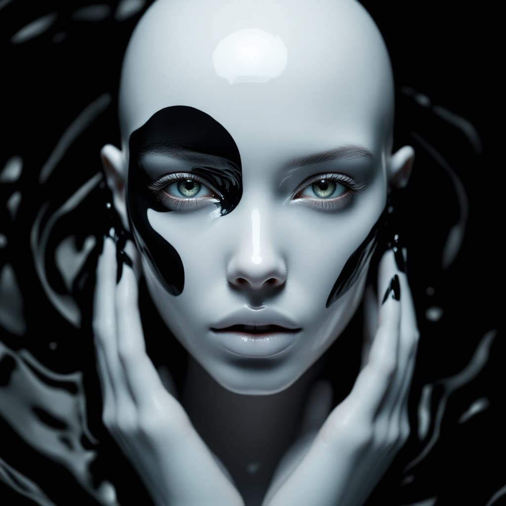 AI generated: The highest artistic achievement, modern simplicity, futurism, visual impact, stunning image, simple...