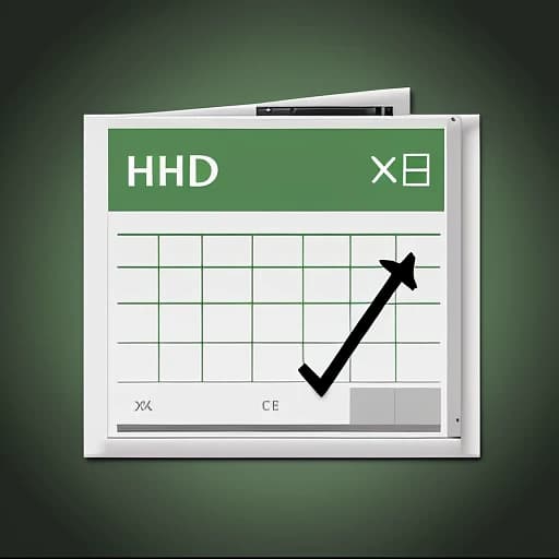 Midjourney prompt: Microsoft excel 
