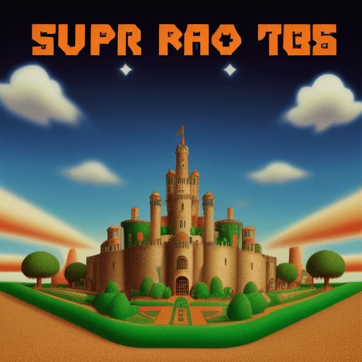 AI generated: Album cover From Under The Cork tree in super mario 64 style withput mario 