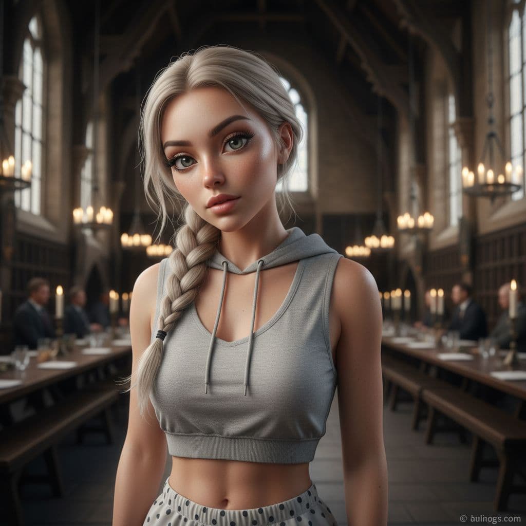AI generated: landscape photography, Fitness Fashion close up on face photo of a 21-year Polish girl confident CEO...