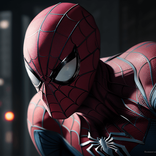 AI generated: Spiderman in dynamics, highly detailed, packed with hidden details, style, high dynamic range, hyper...