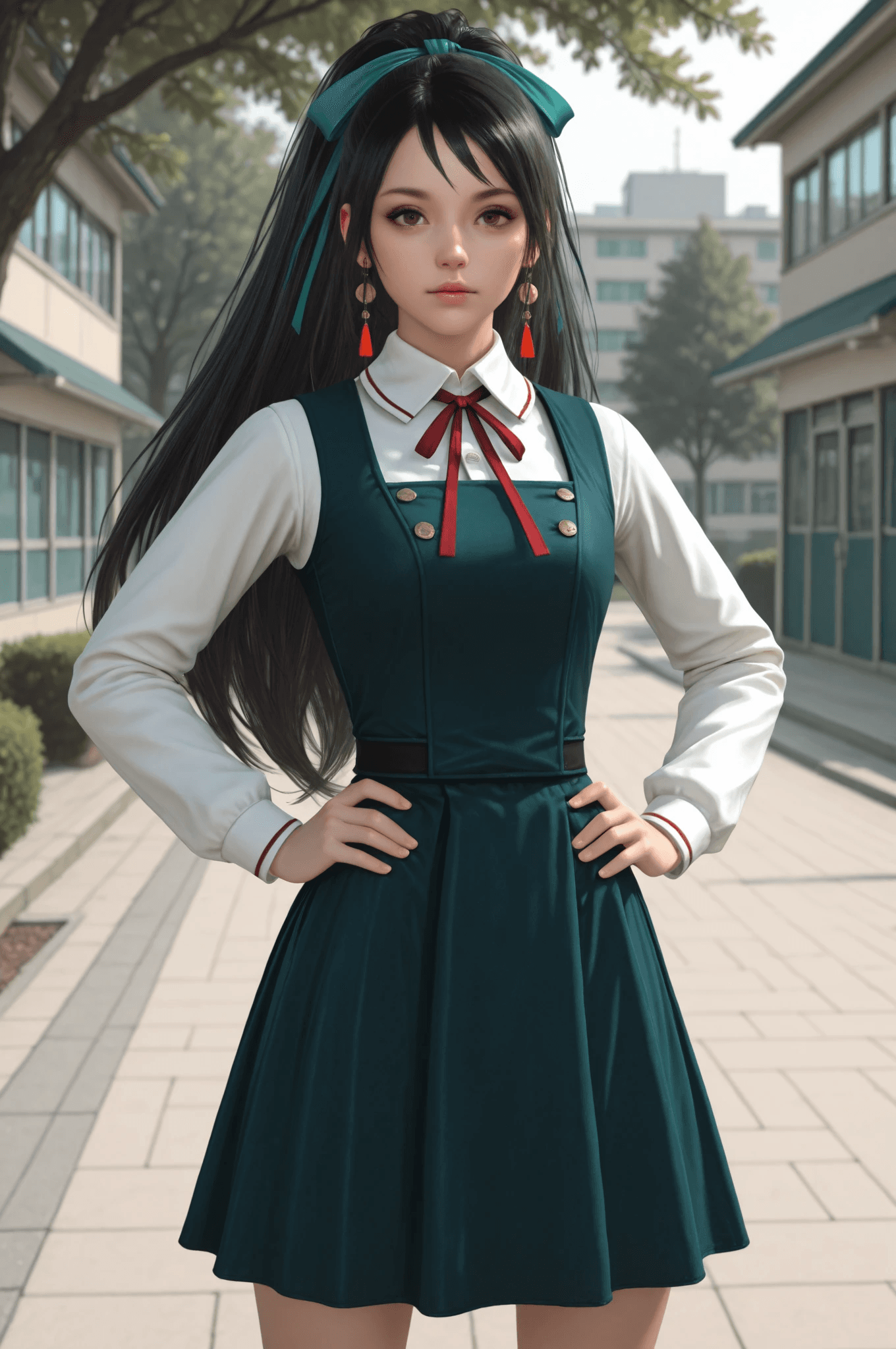 Guan Yinping (Uniform) - Dynasty Warriors 9