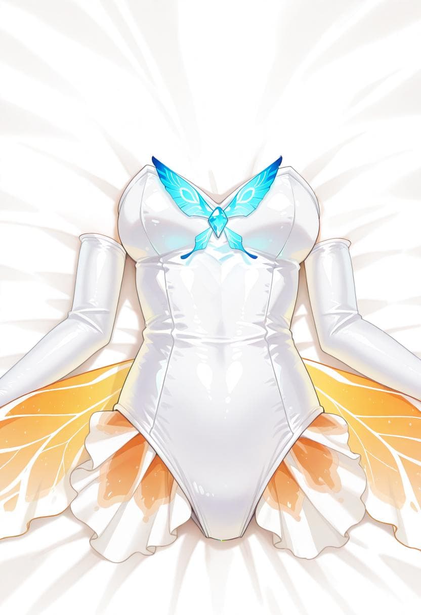 Goldeen Leotard Dress/Skirt - Pokemon Cosplay Clothing [Illustrious+Pony]