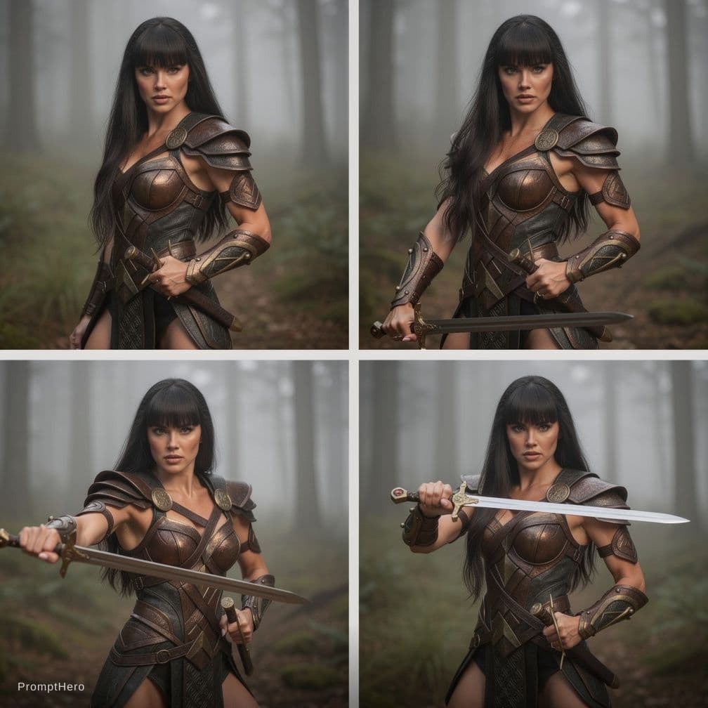 AI generated: Xena & Nano Banana 2 @astronomerozge1 
Prompt:
{
  "generation_request": {
    "meta_data": {
      ...