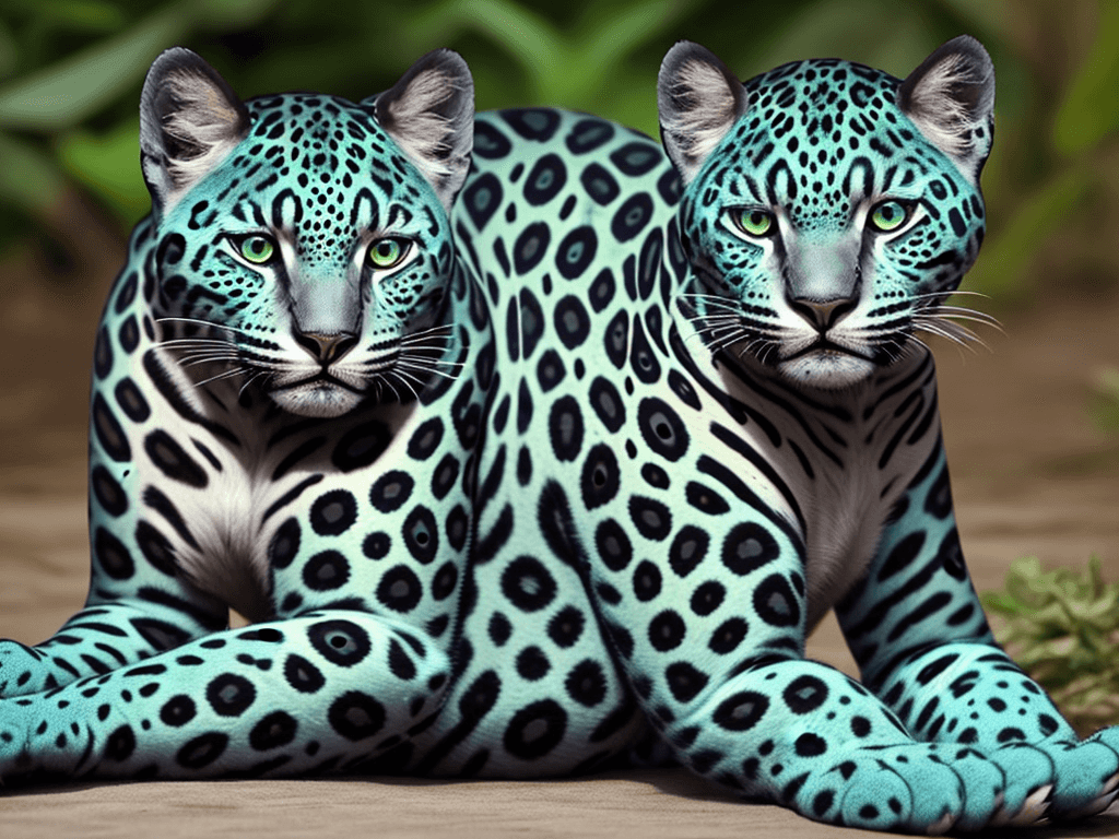 AI generated: Felino mutante alienígena similar a un jaguar