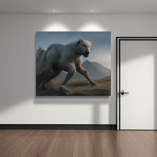 AI generated: inspirational wall art, masters, 32k, realistic, photo quality, 3d, 