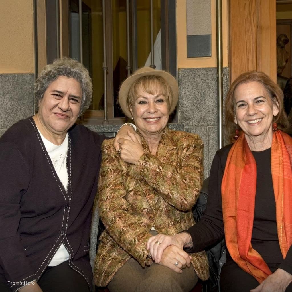 AI generated: haz faceswap de la primera foto con las 3 de despues se totalmente realista ciñete a las caras para ...