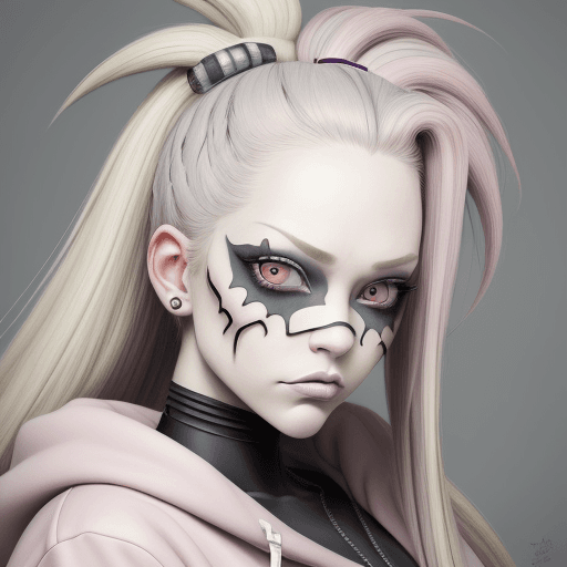 AI generated: ((masterpiece, art, drawing, painting, highly detailed, portrait)), a cartoon character, by Mike Jud...