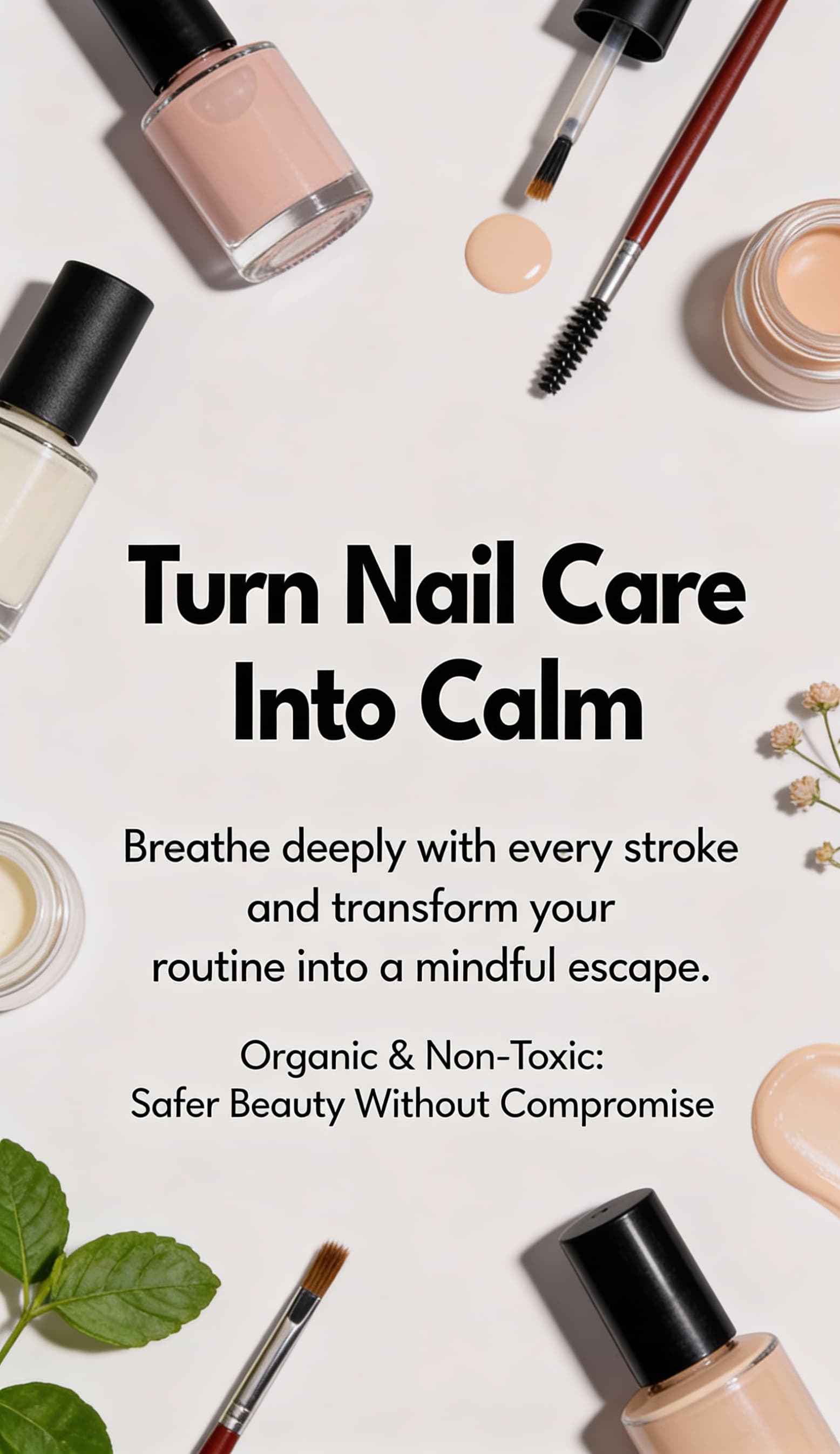 AI generated: Organic and non-toxic nail care products are transforming the beauty landscape. These products offer...