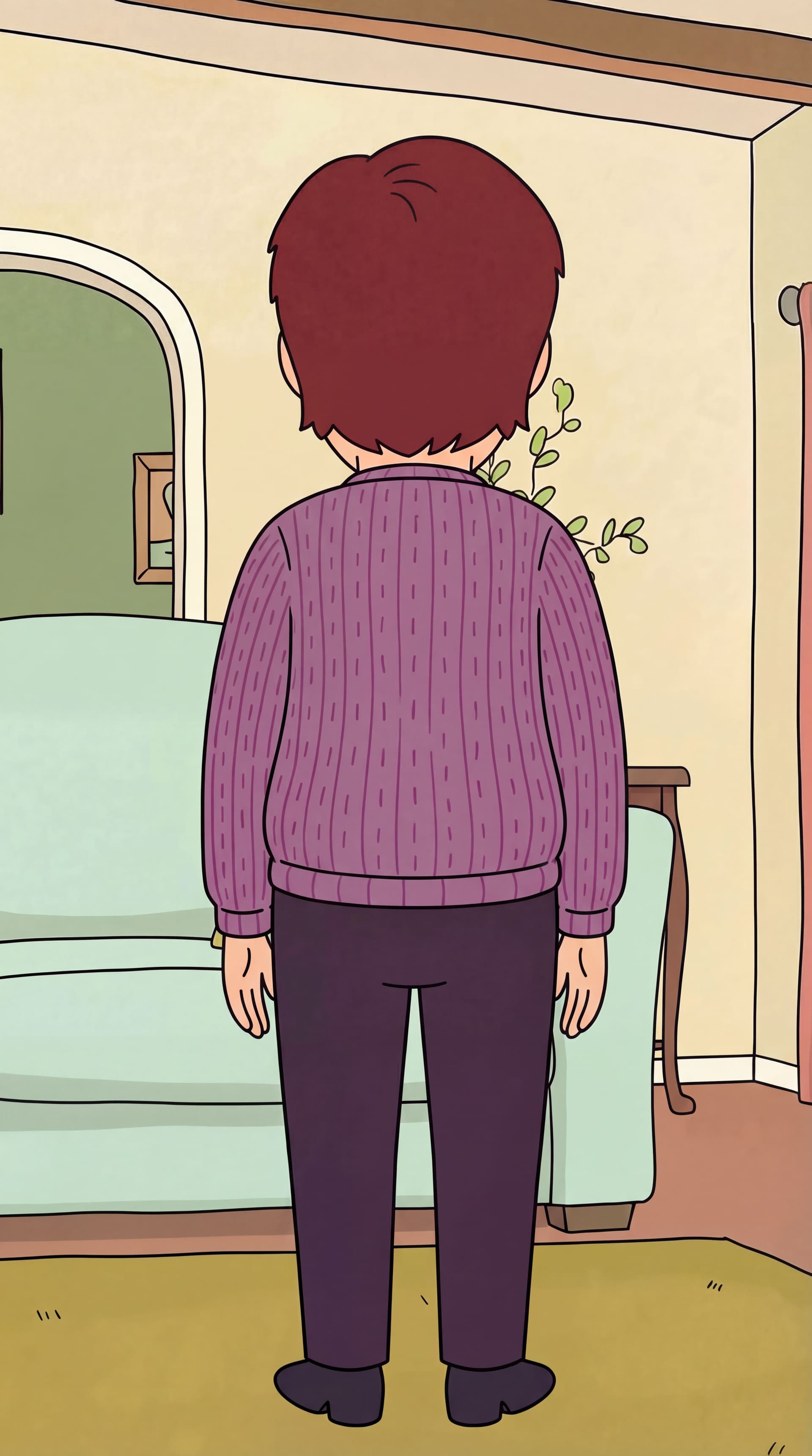 AI generated: Make rear position
