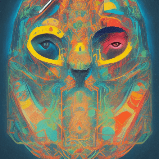 AI generated: A striking movie poster for "The Human Predators" features a diverse group of animal and cultural ic...