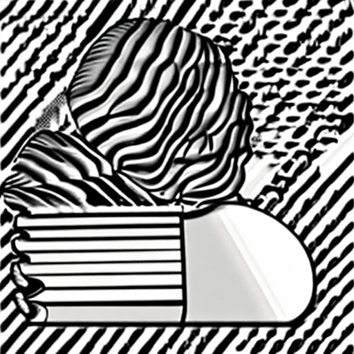 AI generated: Realistic Black and white sketch of a beautiful Cuban woman, white background, 