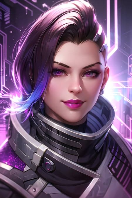 Sombra (Overwatch) LORA - Image 2
