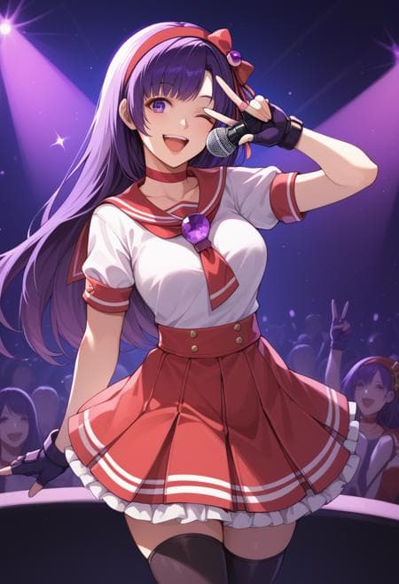 The King of Fighters - Athena Asamiya (5 Outfits)